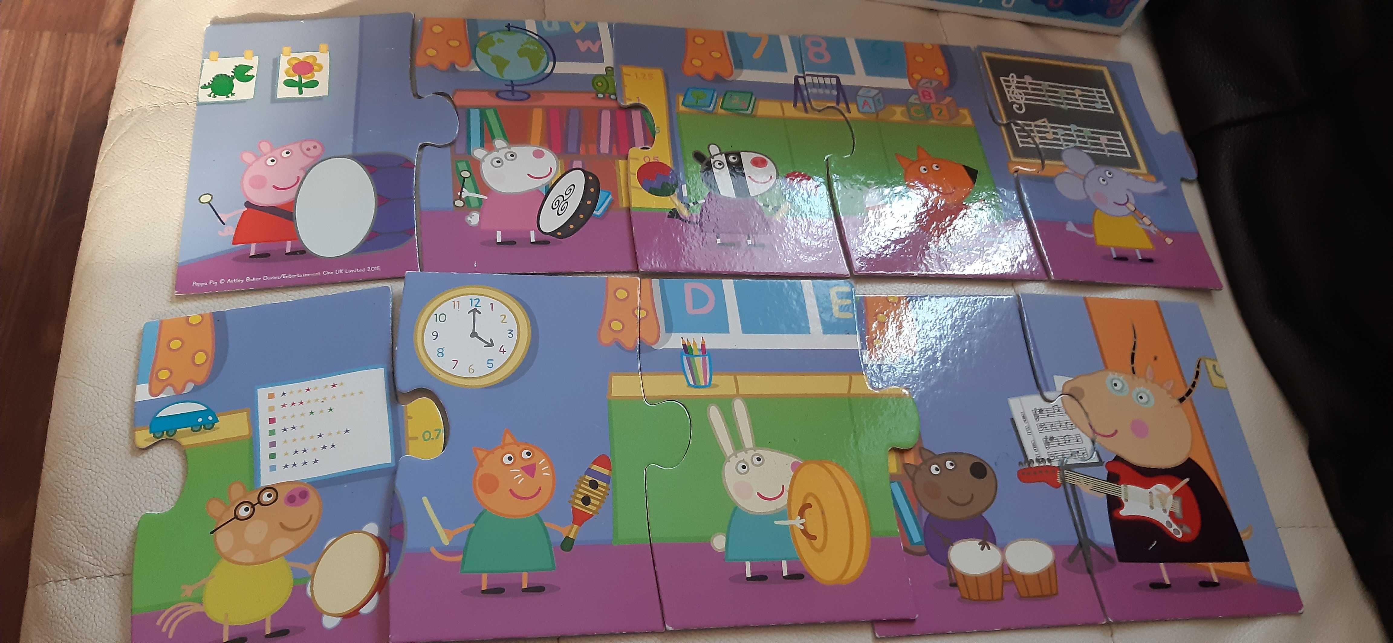 Pierwsze puzzle Peppa