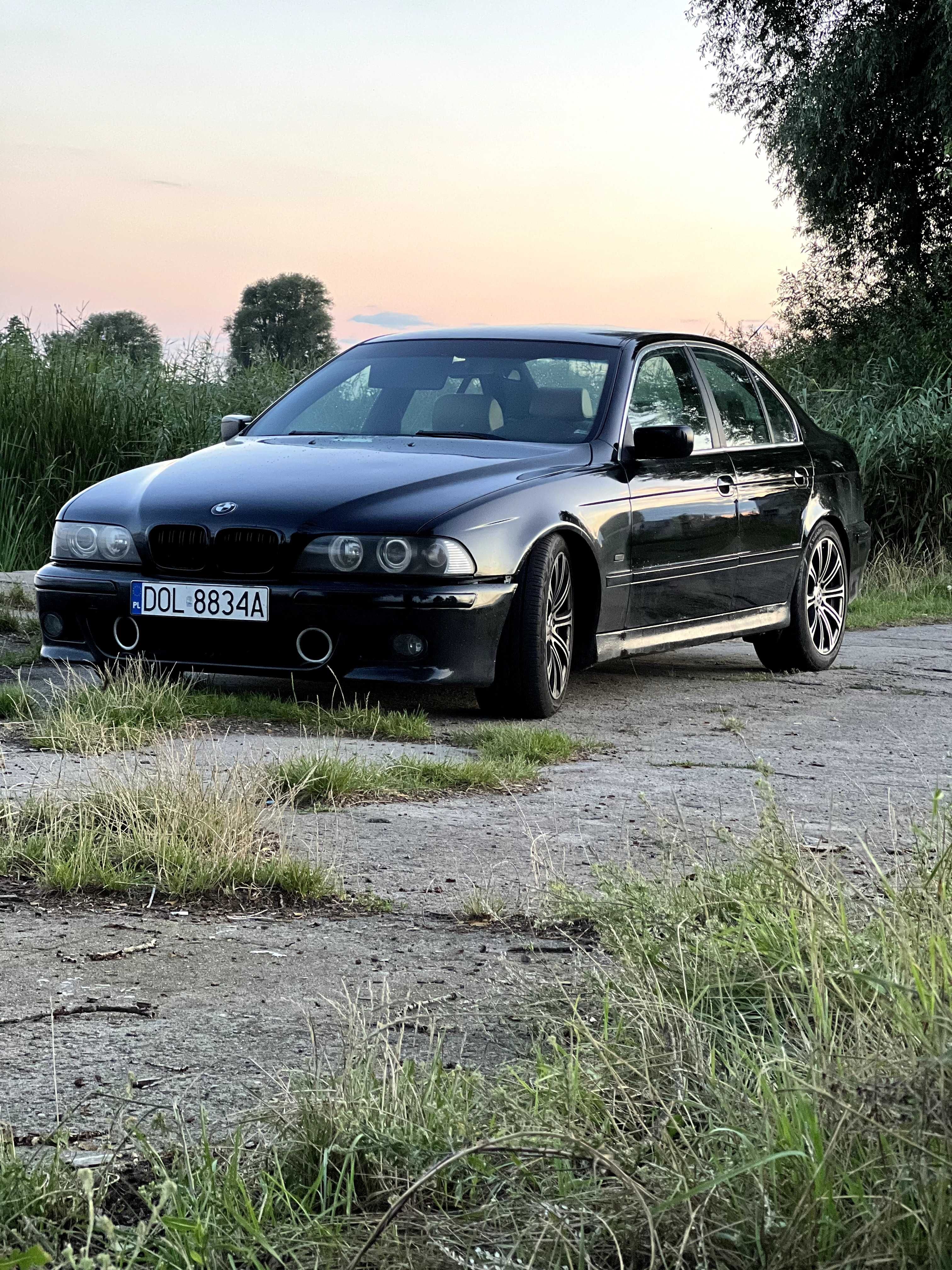 BMW e39 Automat 2,5 163KM obniżona Alu18/Alu16 Carplay+Nagłośnienienie