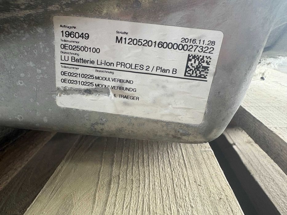 Mercedes bateria miekka hybryda 205/213