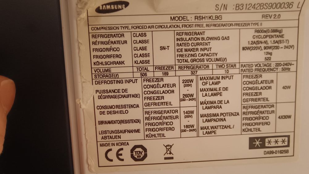 Samsung - filtr wody do dyspensera wody lodówki side-by-side