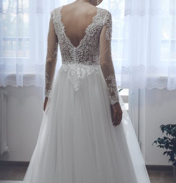 Suknia ślubna rozm. 34