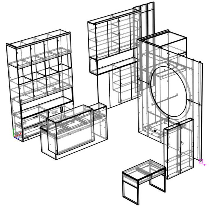 Кухні, Меблі на замовлення. Послуги конструктора до ВІЯР (ViyarPro)
