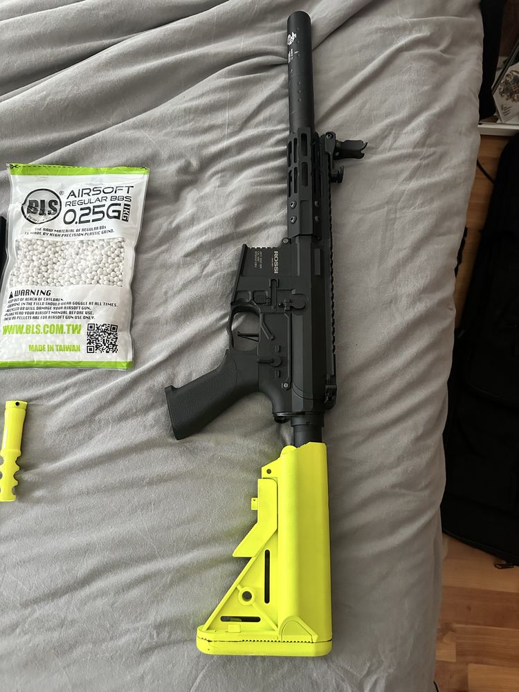 Airsoft Gun Rossi Sentinel Tau 5.5” Black