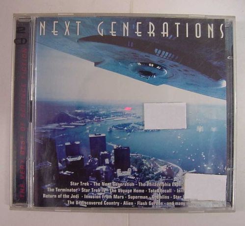 CD duplo Next Generations - The very best of SciFi