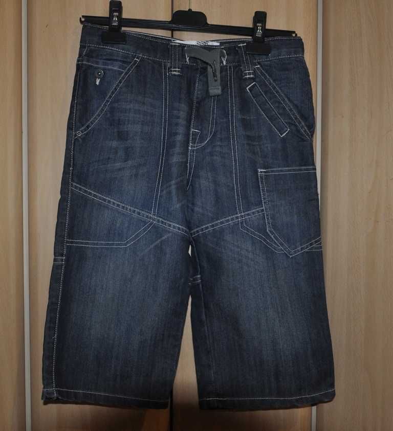 Шорты джинсовые на мальчика 11-13 лет