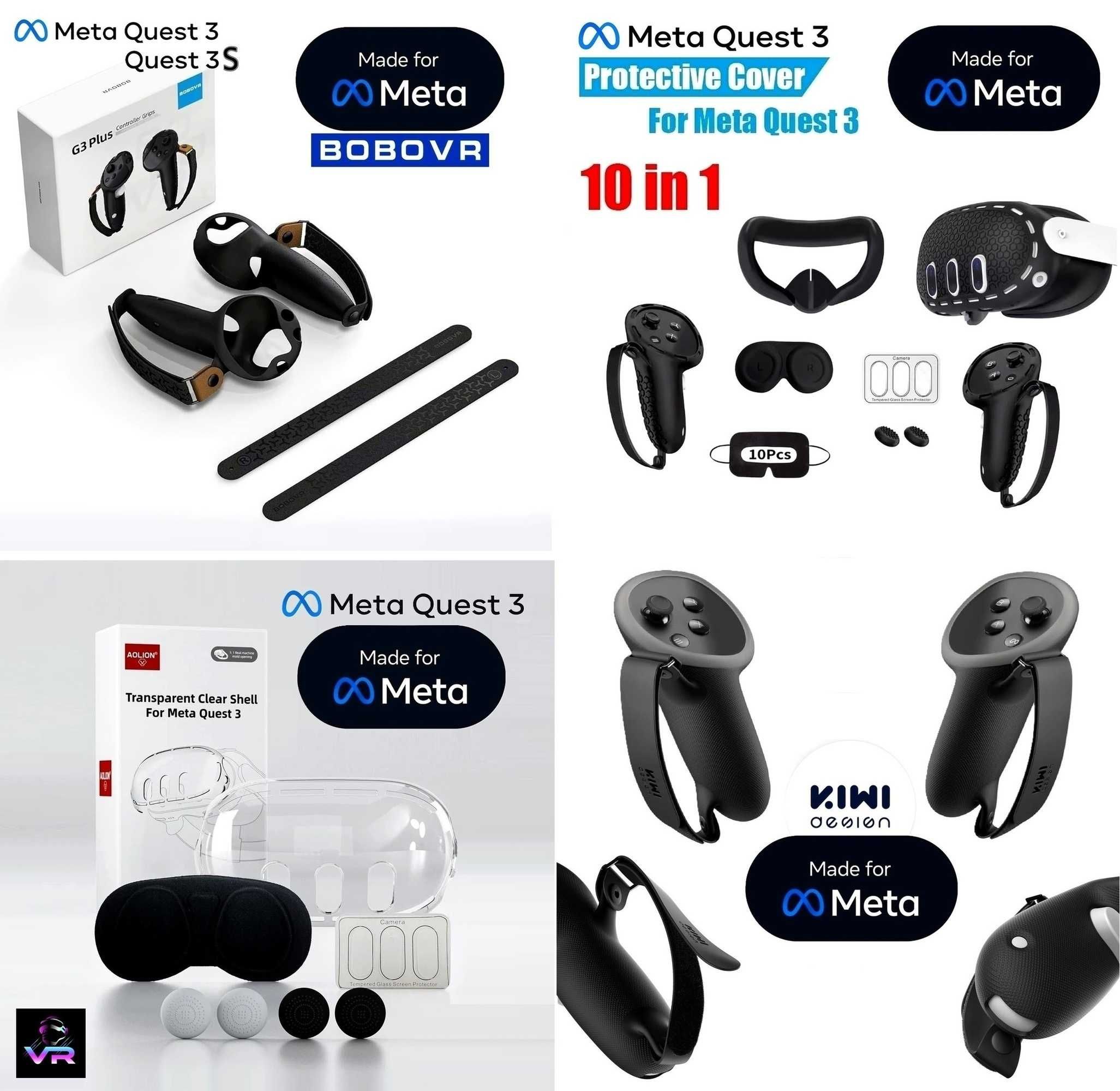 Аксесуари для VR - Meta Quest 3 \ Quest 3S \ Oculus Quest 2 \ PS VR2