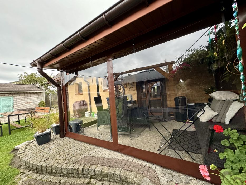 Plandeka tarasowa lub na Altanke