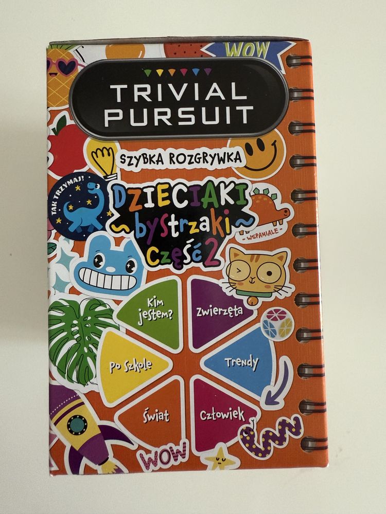 Gra Trivial Pursuit Dzieciaki Bystrzaki 2 Nowa