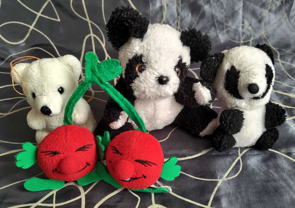 Miś Misie Panda i inne mini maskotki dla dziecka