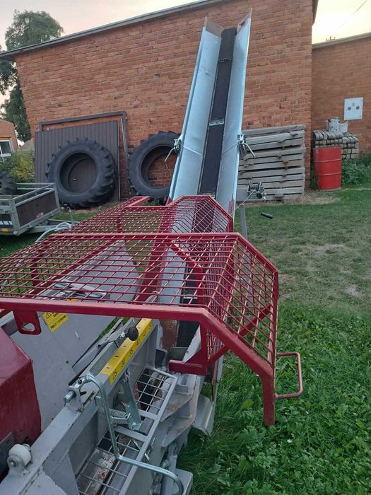 Piłołuparka półautomat, kombajn do drewna BGU SSA 310 stan igła