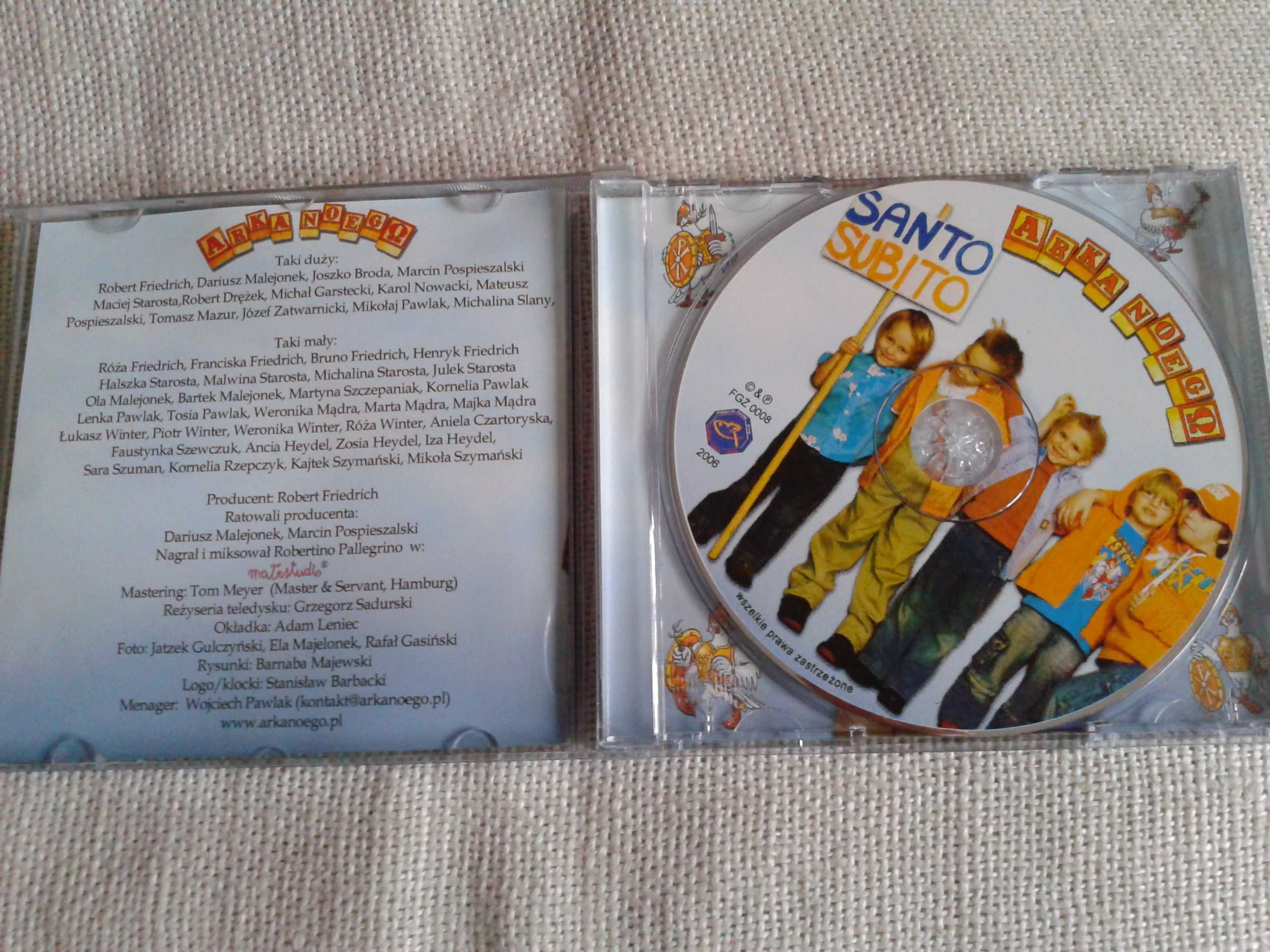 Arka Noego - Nie ma to tamto Subito Santo  CD