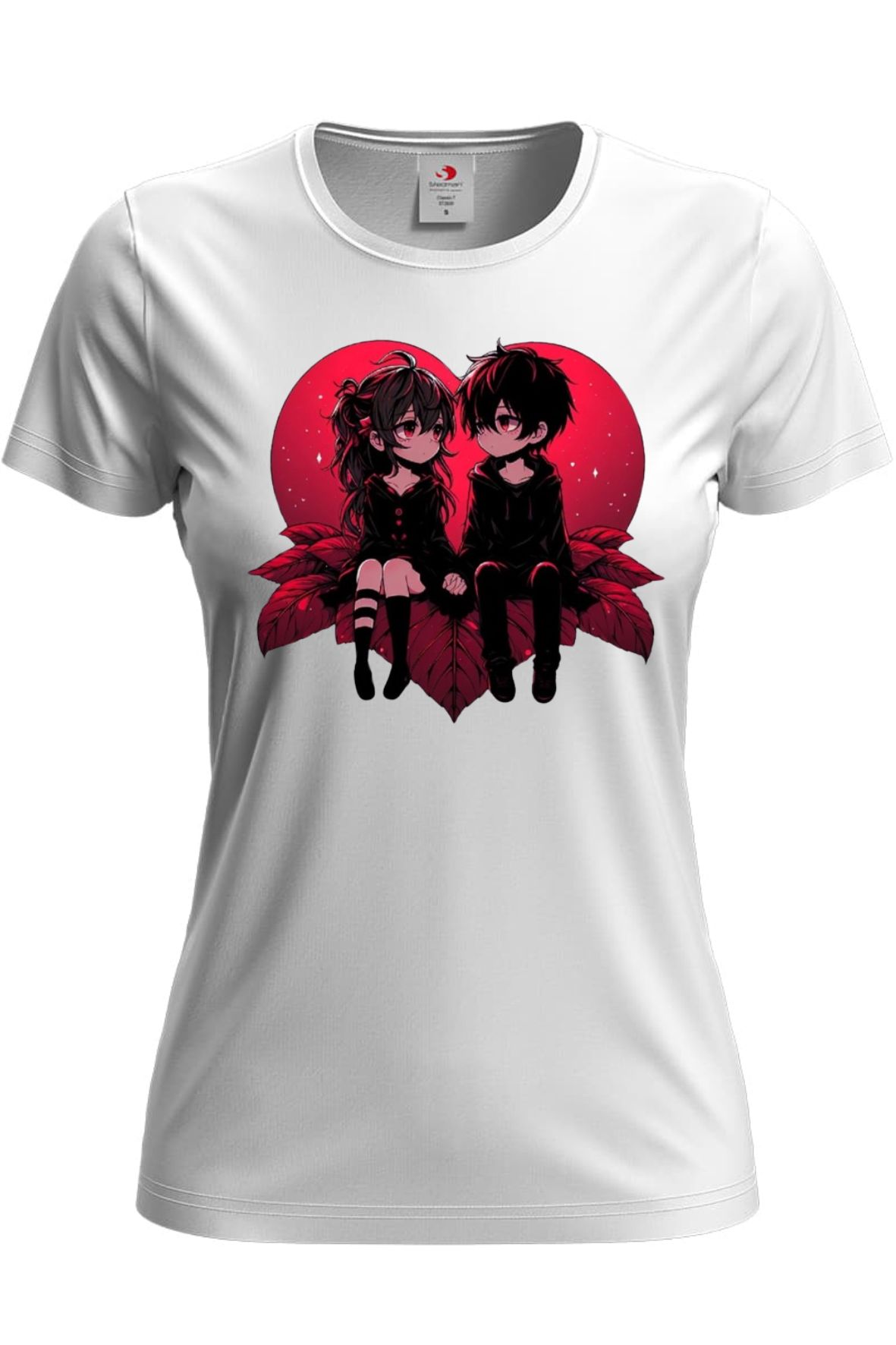 Koszulka Damska T-Shirt Prezent  T-Shirt Damski Zakochana Para 2