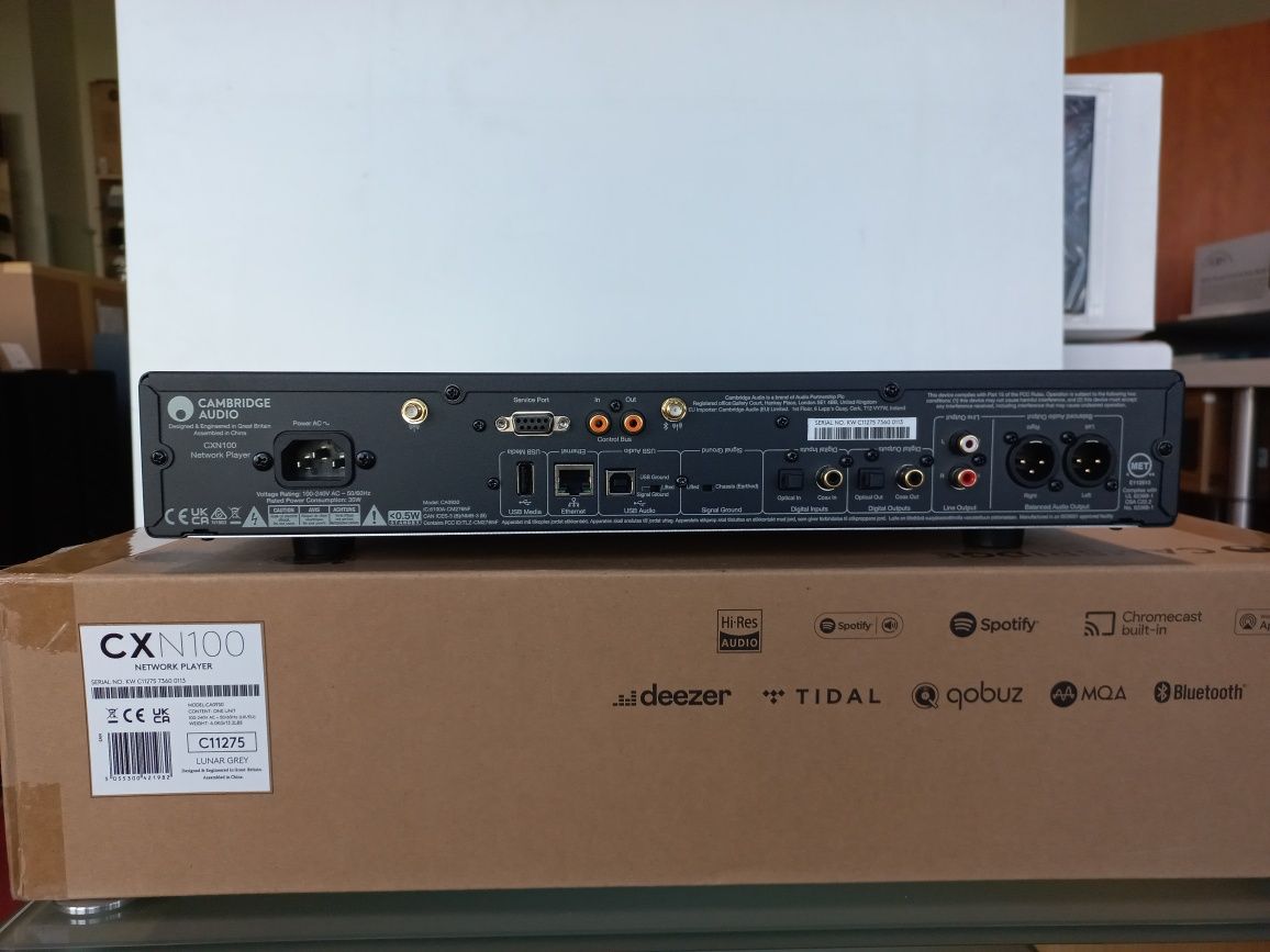 Cambridge CXN-100 odtwarzacz sieciowy, DAC