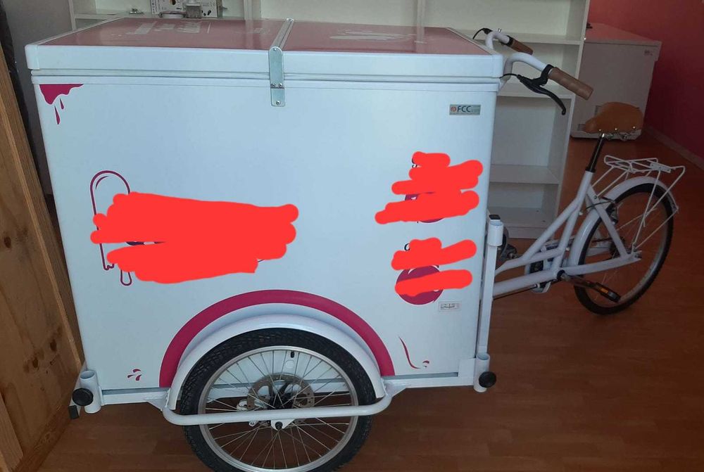 Street food com arca articulada