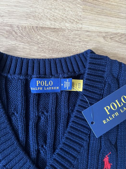 Polo Ralph Lauren , damski sweterek - kamizelka , nowa , oryginał