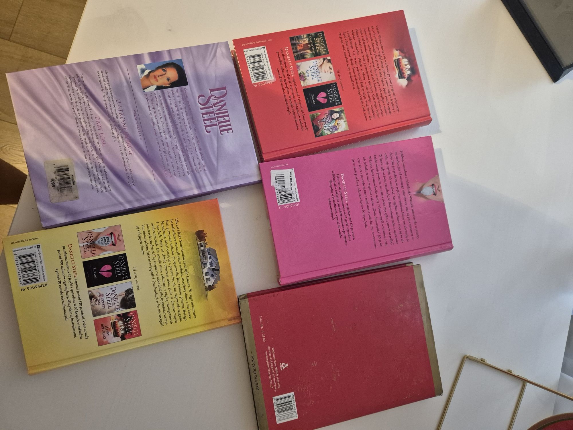 8 w cenie 1 kolecja powieści romansów kobieca Literatur Danielle steel