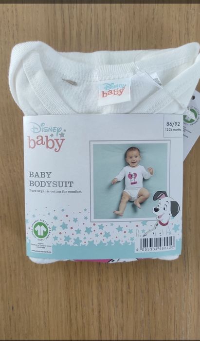 Body z długim rękawem Disney Baby