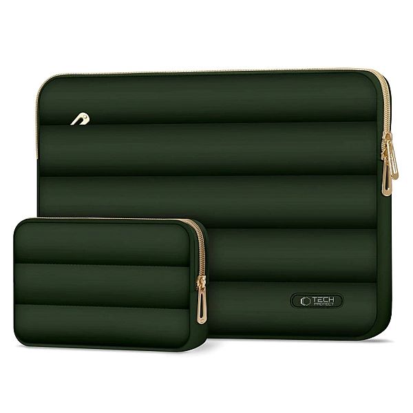Torba na laptopa 13-14 Tech-Protect Puffy - oliwkowe