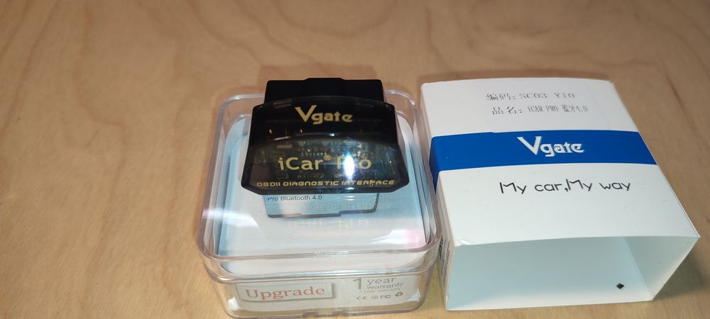 Vgate iCar Pro Bluetooth 4.0 сканер OBD2 с ARM чипом для iOS, Android