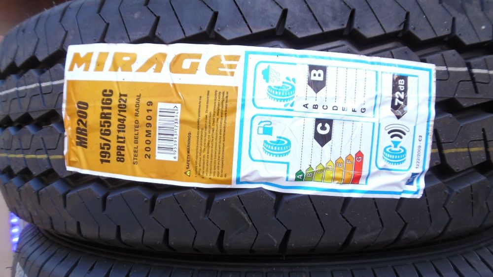 Tanie 195/65R16C MIRAGE MR-200 - Bus , Nowe , Letnie , Tanio , Warto