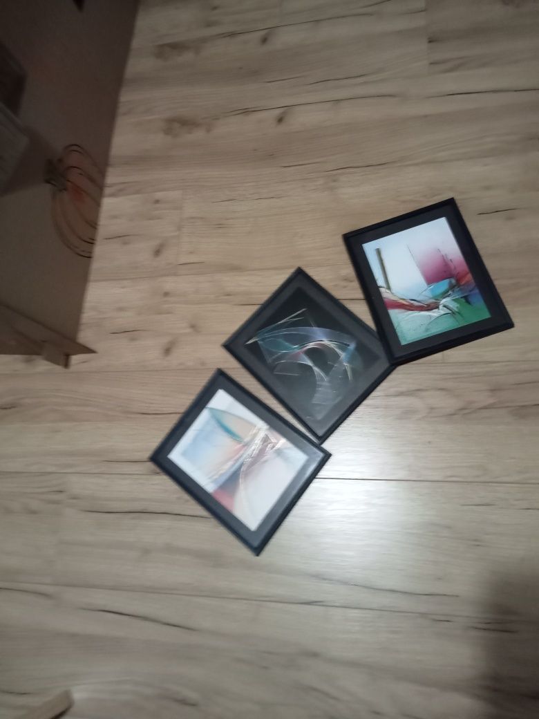 3 x Obraz obrazek grafika abstrakcja modern