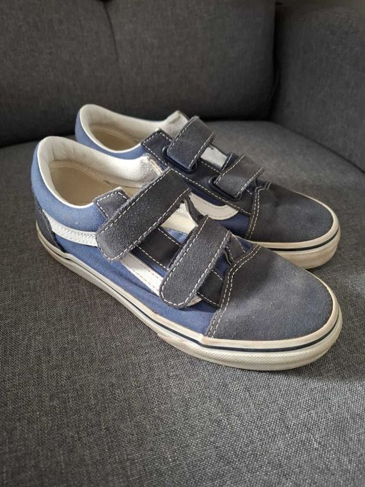 Vans Ténis Old Skool V Criança (Azul - 33)