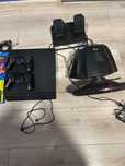 PS 4 pro z grami i kierownicą