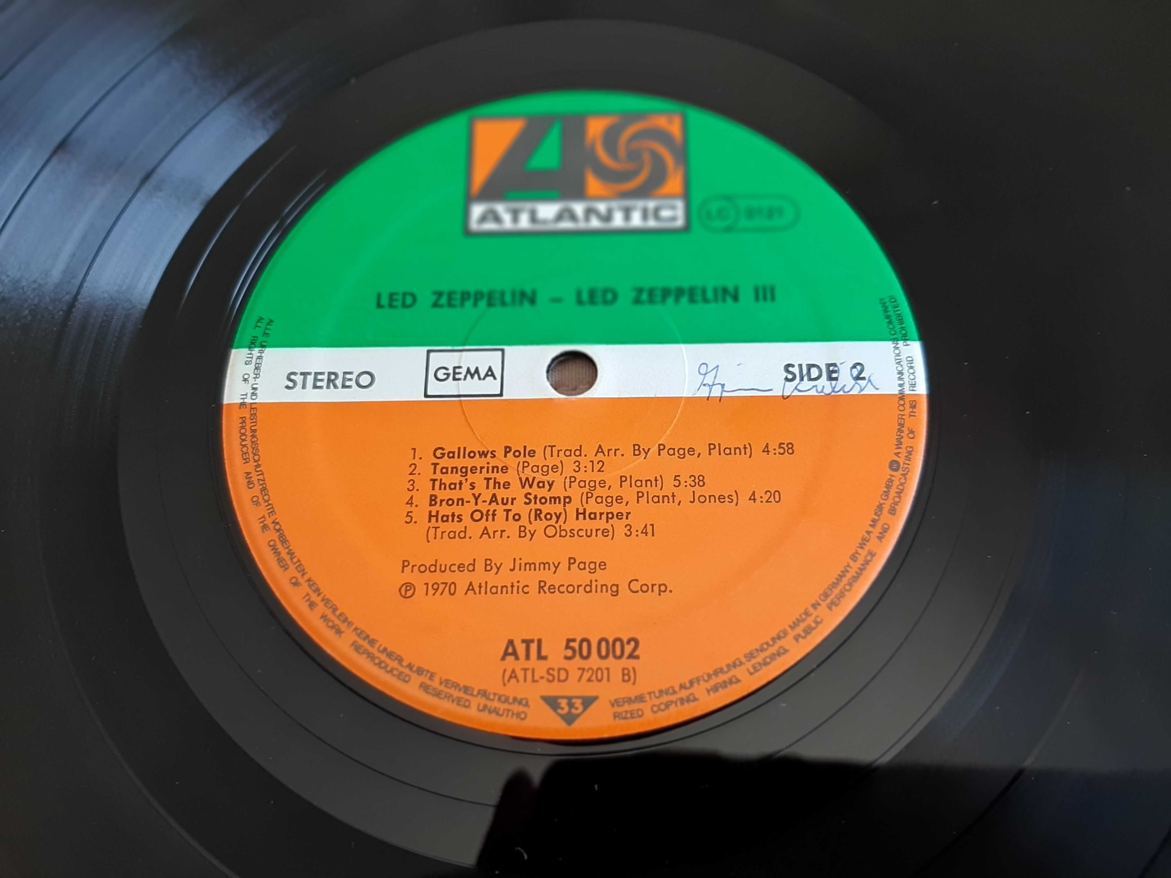 Led Zeppelin - III - Germany - Vinil LP