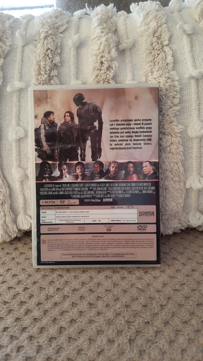 Film DVD Łotr 1 Gwiezdne Wojny Historie