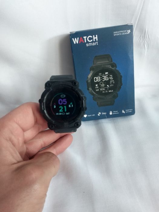 Smartwatch smartband gumowy pasek