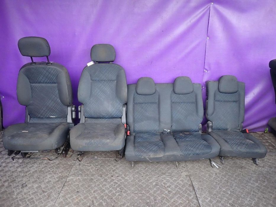 BERLINGO PARTNER II III FOTELE KOMPLET PRZÓD LEWY KIEROWCY PRAWY KANAPA