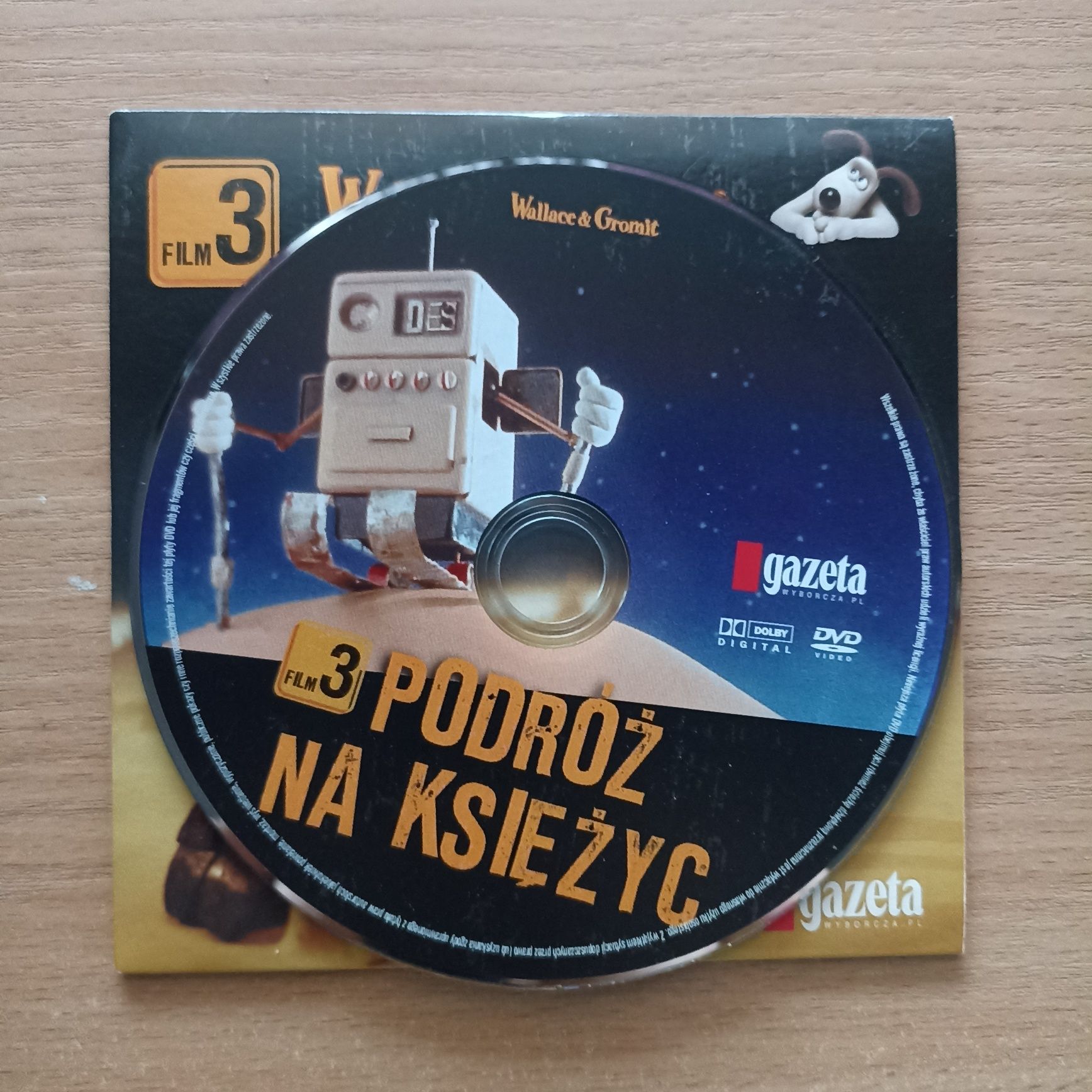 Wallace i Gromit Podróż na księżyc dvd