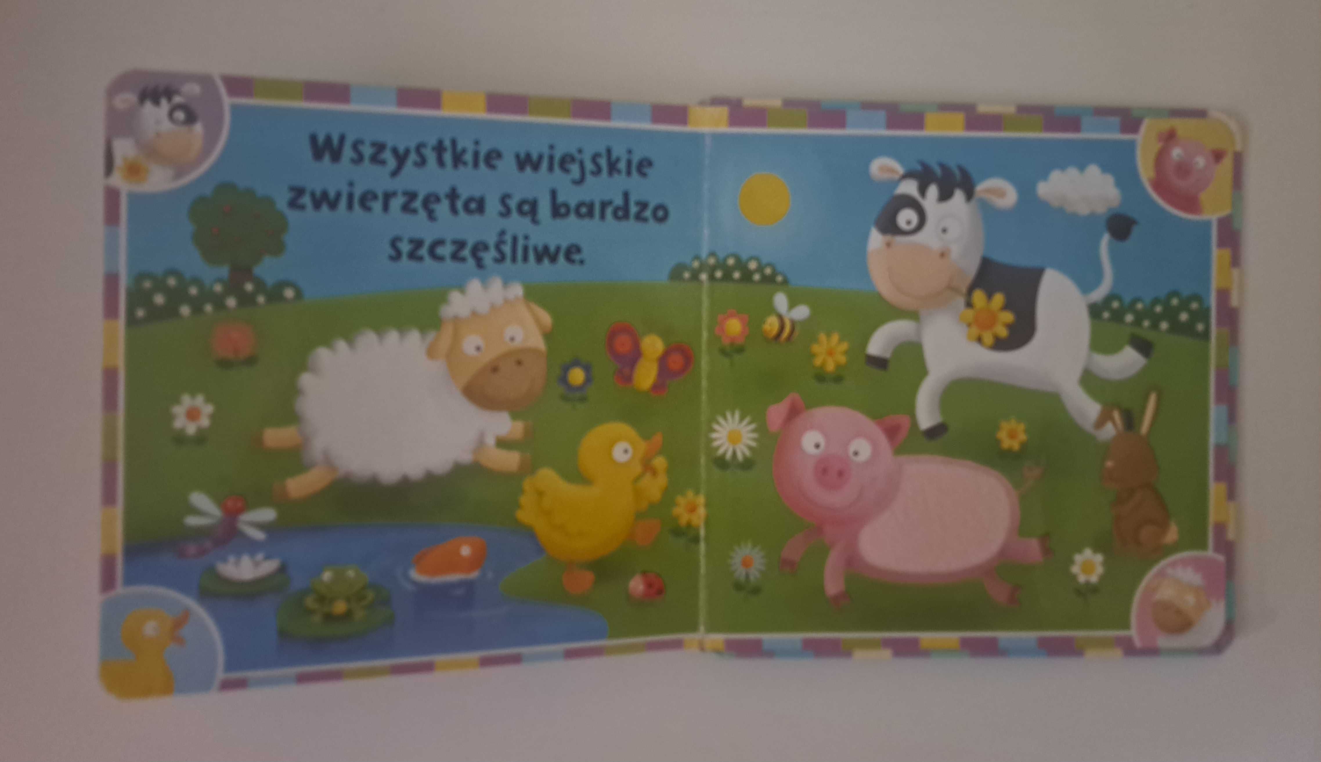 Książka dla dzieci Na wsi. Dotknij i poczuj