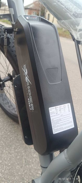 Мощный электрофетбайк 1200w,48v, 21ah.Доставка бесплатно!