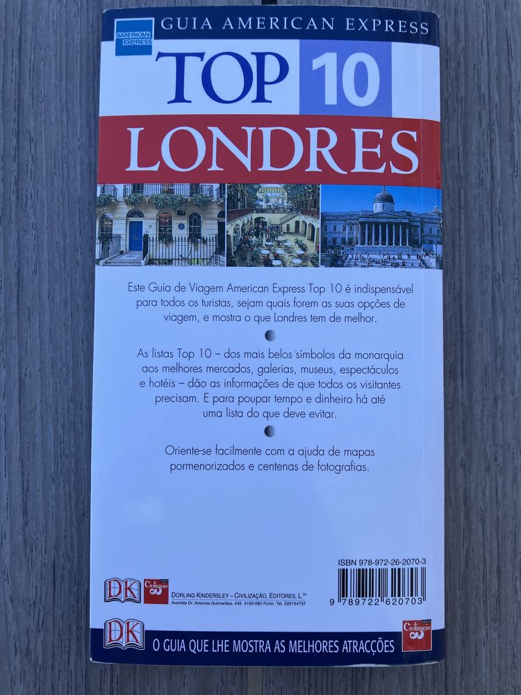 Guia TOP 10 Londres da DK