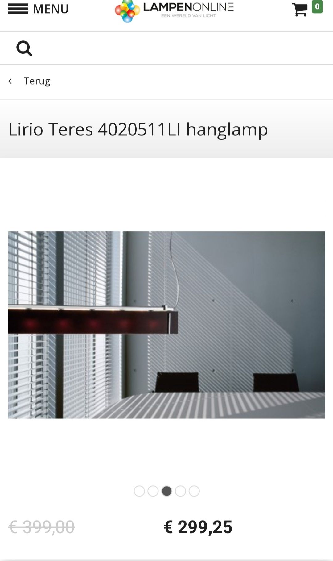 LAMPA Lirio by Philips