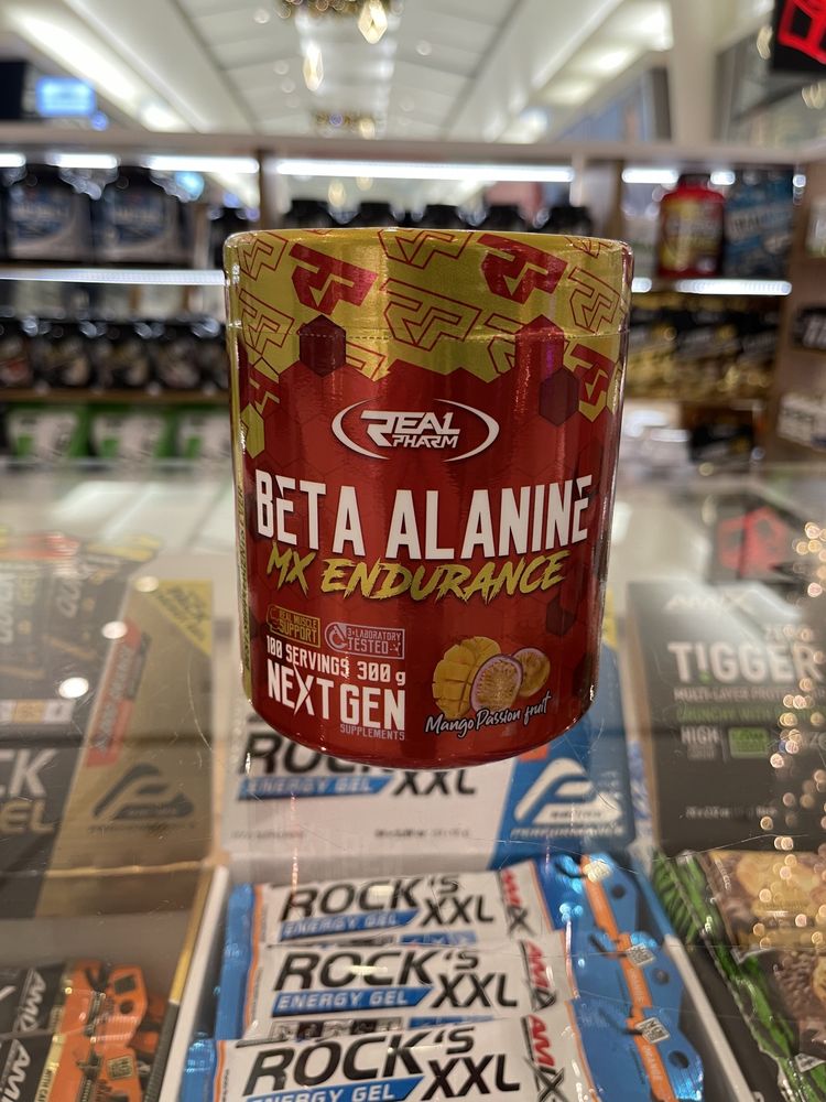 Beta alanina Real Pharm Beta-Alanine 300G mango przedtreningówka RADOM