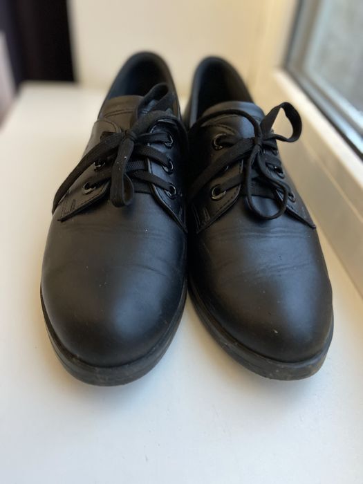 Туфлі весна/осінь на шнурках