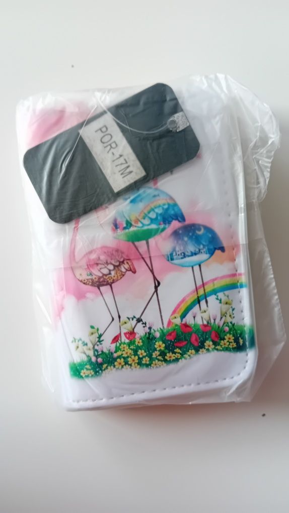 Nowy! Mini portfel kolorowy z Flamigami