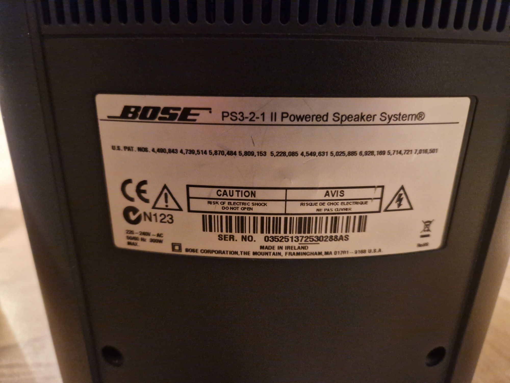 Bose PS 3-2-1 II