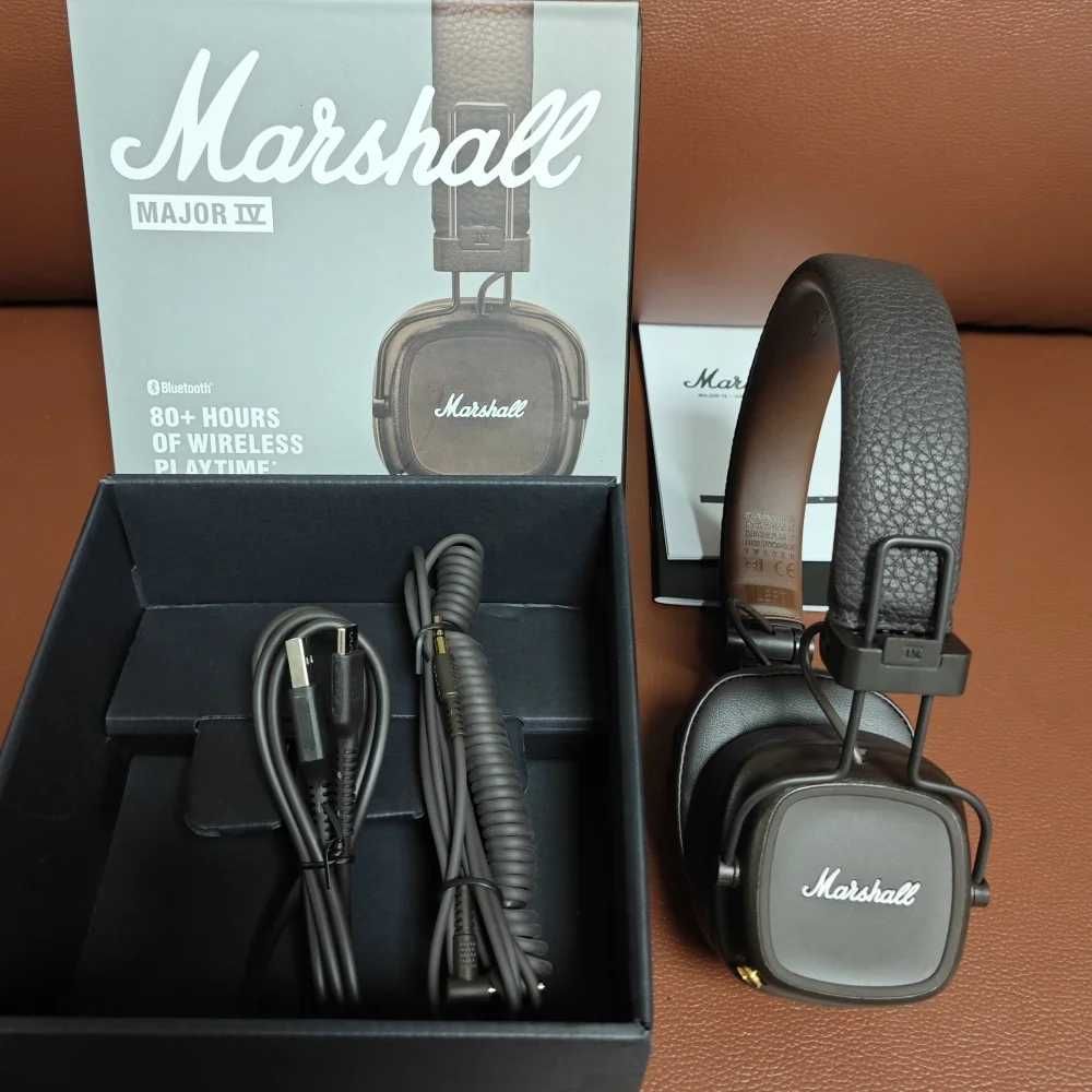 Навушники Marshall Major 4 IV Black/Brown Bluetooth