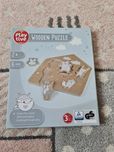 Puzzle drewniane zwierzęta Playtive