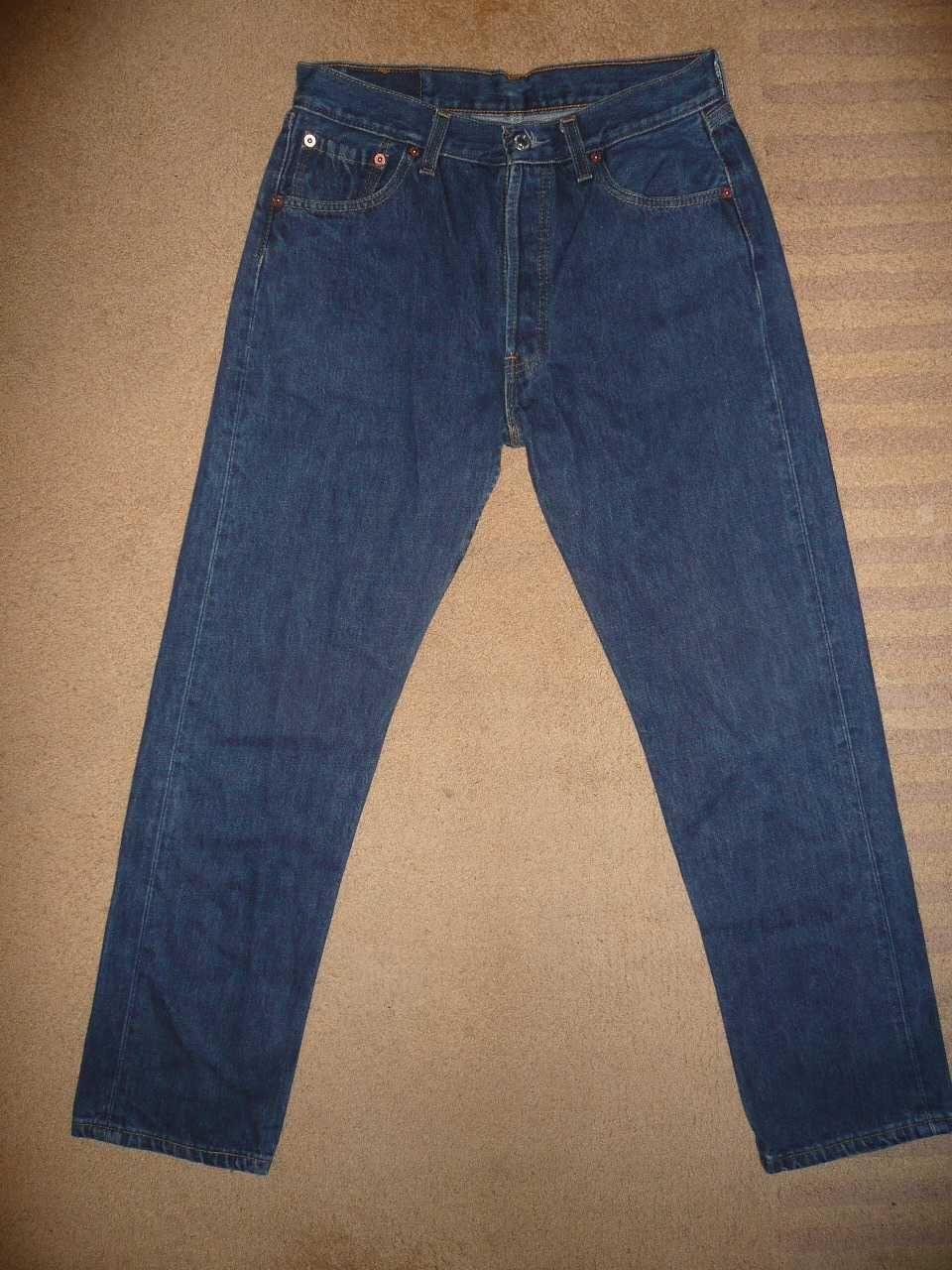 Spodnie dżinsy LEVIS 501 W30/L28=38/97cm jeansy