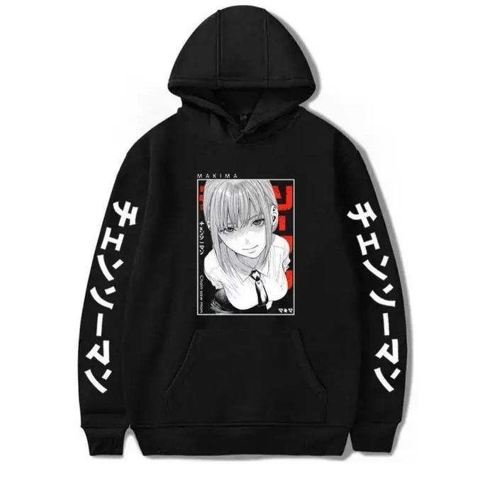 Аніме худі в японському стилі/оверсайз/унісекс L