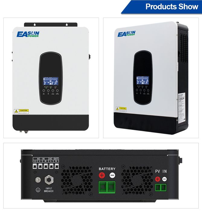 Inverter solarny do paneli fotowoltaicznych 2.2kw 12V