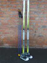 Лыжи Fisher Summit Crown ботинки Salomon Thinsuiate палки Swix