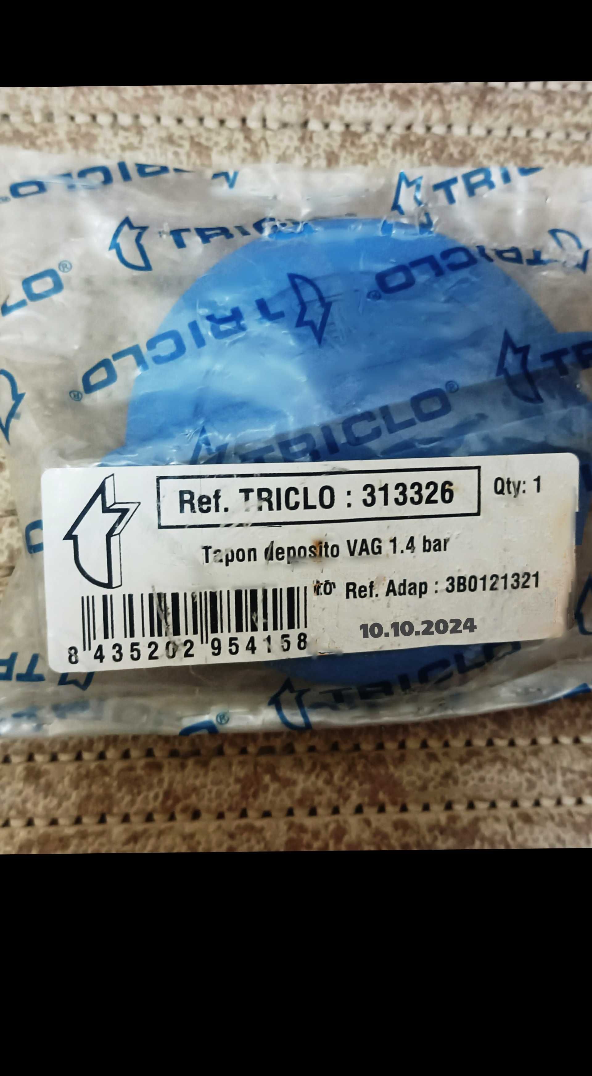 Крышка расширительного бачка TRICLO 313326 ( 3B0121321 ) автомобиль