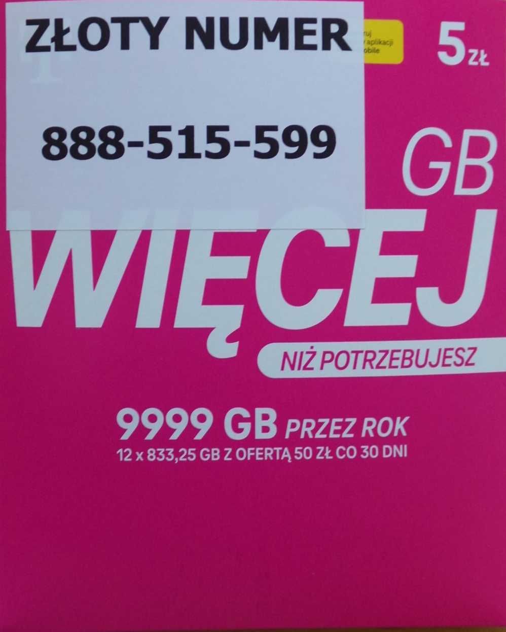 Łatwy numer, złoty numer starter T-mobile