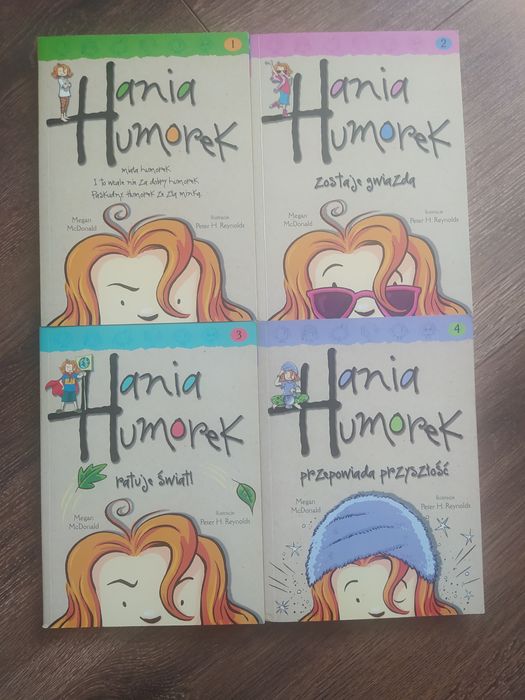 Książki 1-4 Hania Humorek