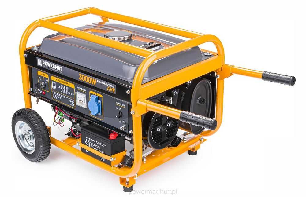Agregat prądotwórczy 3000W AVR z rozruchem elektrycznym